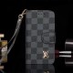 LV Gucci Burberry Classic Flip Cover for iPhone - Monogram/GG/Plaid (Multi-Color)