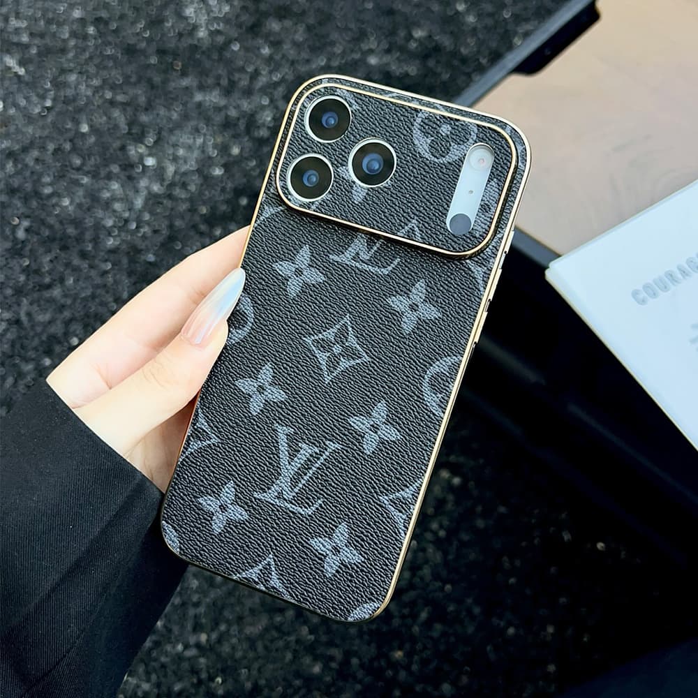 LV & Gucci Gold Frame iPhone & Samsung Galaxy Series Case