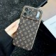 LV & Gucci Gold Frame Phone Case - Monogram/GG Print for iPhone & Galaxy