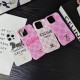 CELINE Triomphe & Carriage Print iPhone Case