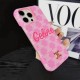CELINE Triomphe & Carriage Print iPhone Case