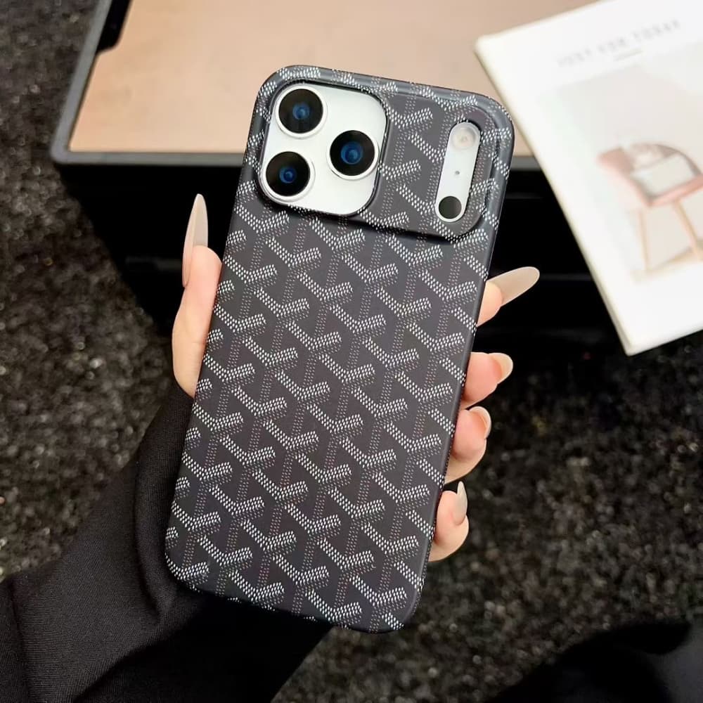 Goyard Chevron Print iPhone Case (4 Colors)
