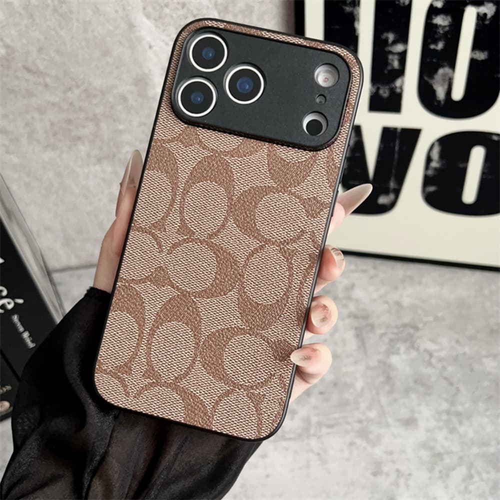 LV Gucci Coach Burberry Precision Hole iPhone Case