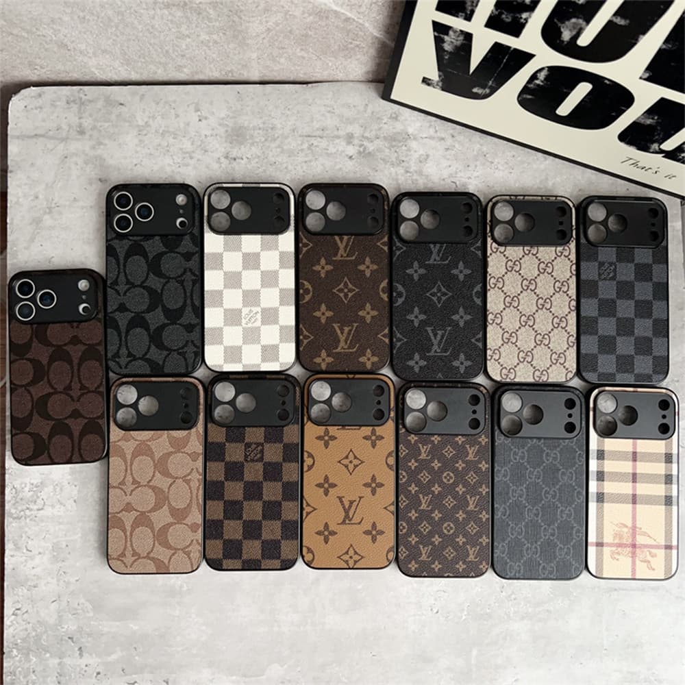 LV Gucci Coach Burberry Precision Hole iPhone Case