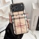 LV Gucci Coach Burberry Precision Hole iPhone Case with Card Slot