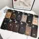 LV Gucci Coach Burberry Precision Hole iPhone Case with Card Slot