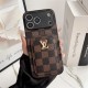 LV Gucci Coach Burberry Precision Hole iPhone Case with Card Slot