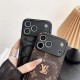 LV Gucci Coach Burberry Precision Hole iPhone Case with Card Slot