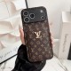 LV Gucci Coach Burberry Precision Hole iPhone Case with Card Slot