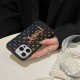 YSL Glitter & Hearts iPhone Case with Gold Logo (5 Styles)