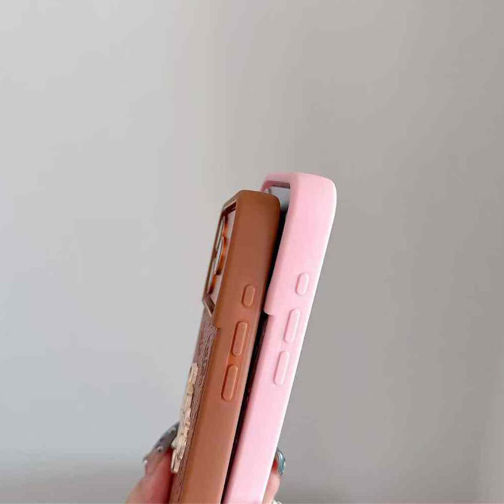 GUESS Embossed Pattern with Gold Logo iPhone Case (4 Colors)