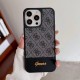 GUESS Floral Pattern with Gold Logo iPhone Case (5 Colors)