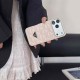 Prada Quilted Pattern with Triangle Logo iPhone Case