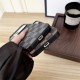 LV Gucci Burberry Large Hole Leather Covered iPhone Case