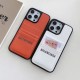 Balenciaga Logo Print with Double-layer Card Slots iPhone Case (4 Colors)