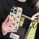 Louis Vuitton Gold LV Logo & Fleur Pattern Embossed iPhone Case (3 Colors)