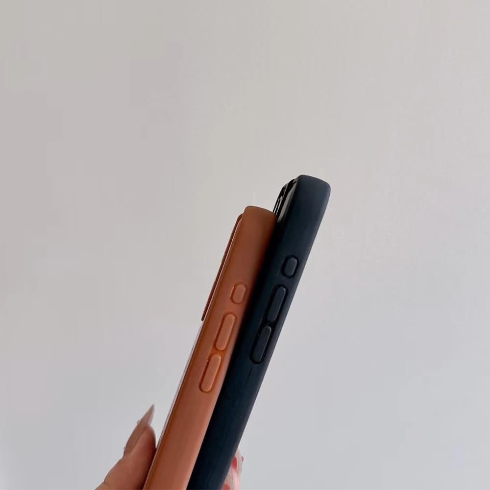 Loewe Embossed Logo & Text iPhone Case (2 Colors)