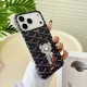 Goyard Classic Print X Cartoon Art iPhone Case (8 Colors)