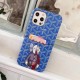 Goyard Classic Print X Cartoon Art iPhone Case (8 Colors)