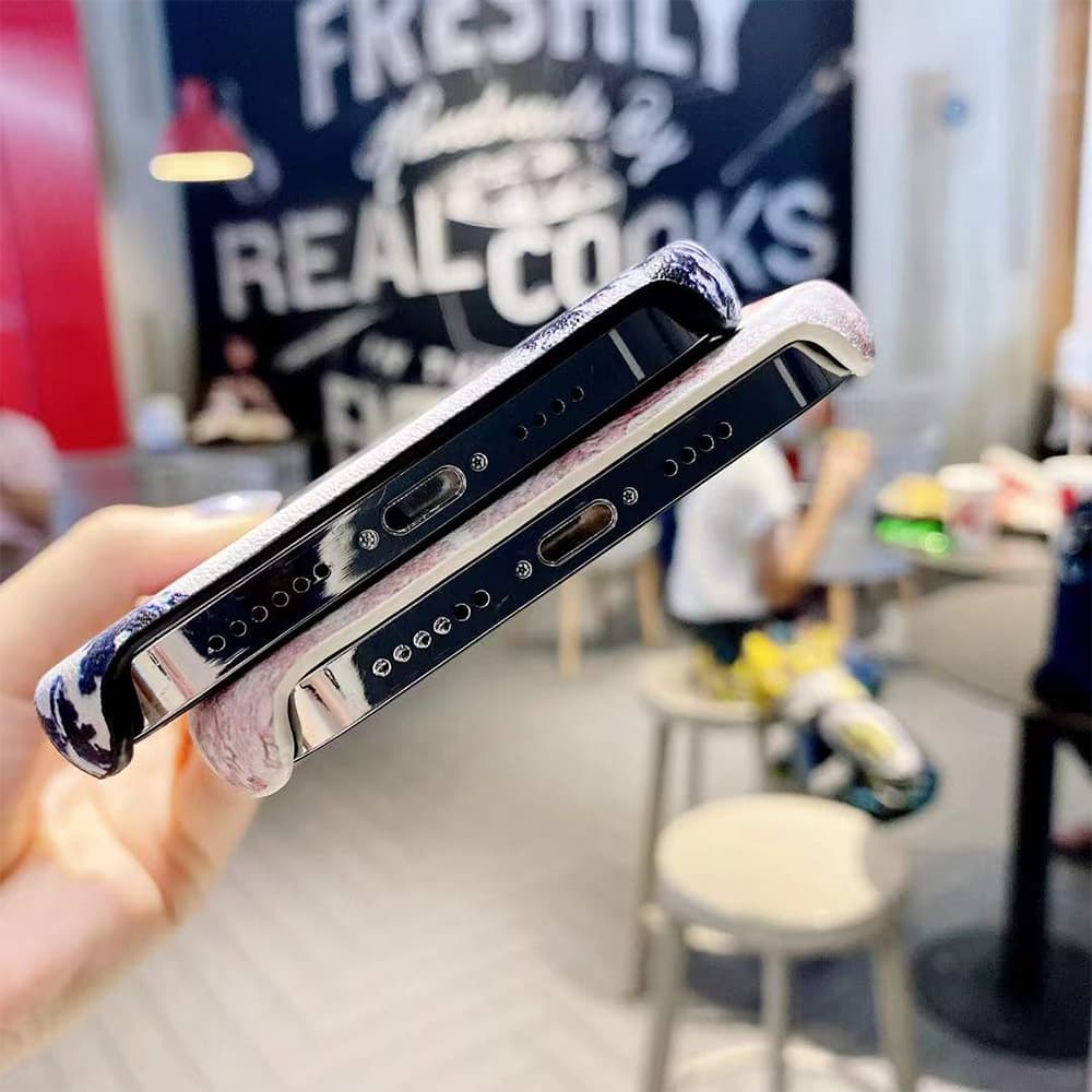 Dior Artistic Print & Logo iPhone Case (4 Colors)