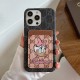 Gucci X Disney GG Print with Daisy Duck Card Slot iPhone Case