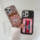 Gucci X Disney GG Print with Daisy Duck Card Slot iPhone Case