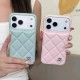 Chanel Caviar-like Quilted CC Logo iPhone Case (4 Colors)