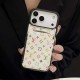 LV & Burberry Zip Pouch Monogram/Check Print iPhone Case