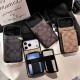 Coach Zip Pouch Signature Print iPhone Case