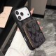 Coach Zip Pouch Signature Print iPhone Case