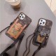Louis Vuitton Dauphine Crossbody Card Slot iPhone Case