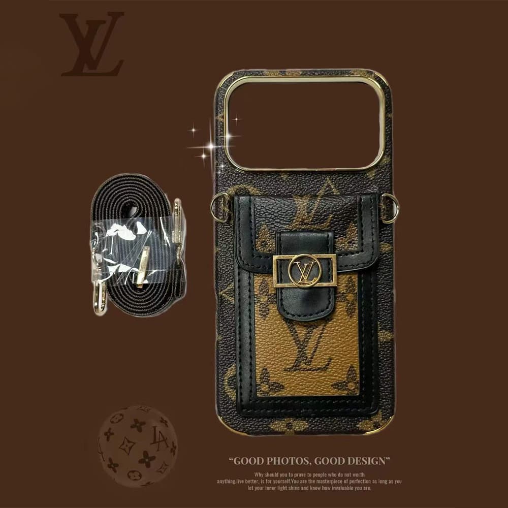 Louis Vuitton Dauphine Crossbody Card Slot iPhone Case
