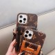 Louis Vuitton Dauphine Crossbody Card Slot iPhone Case