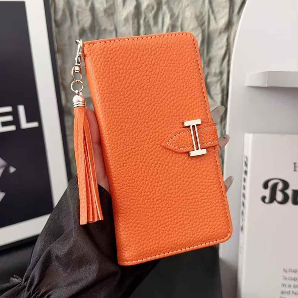 Hermès Flip Cover with H Buckle iPhone Case (3 Colors)