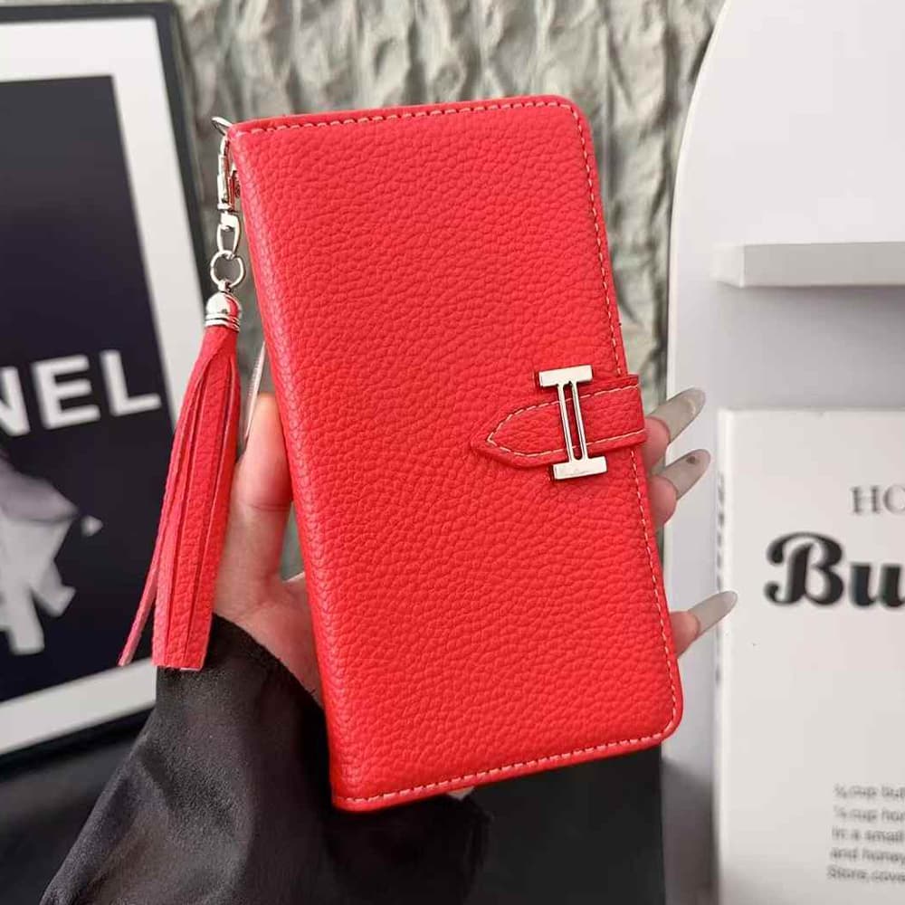 Hermès Flip Cover with H Buckle iPhone Case (3 Colors)