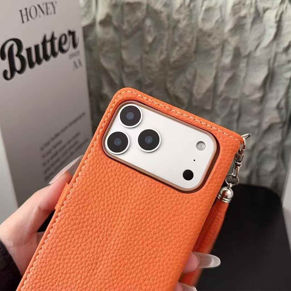 Hermès Flip Cover with H Buckle iPhone Case (3 Colors)