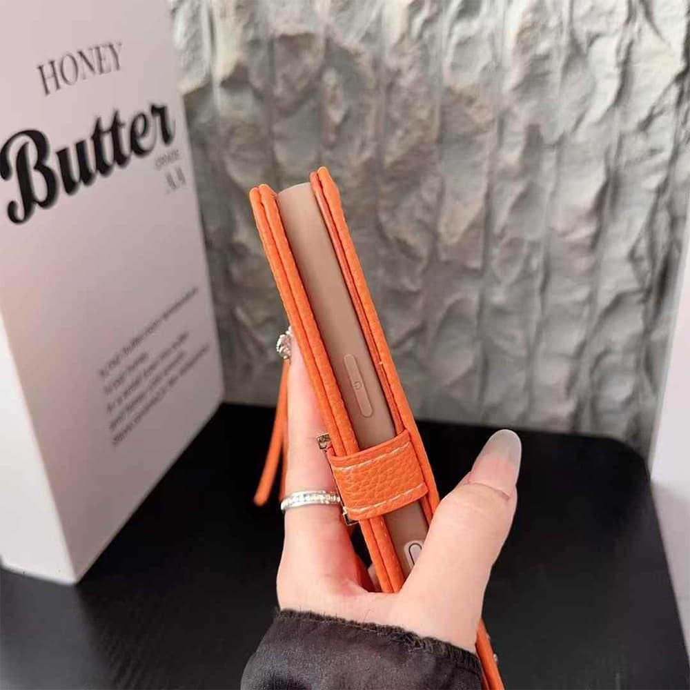 Hermès Flip Cover with H Buckle iPhone Case (3 Colors)