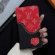 Louis Vuitton Denim & Leather Flip Cover iPhone Case