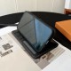 Louis Vuitton Denim & Leather Flip Cover iPhone Case
