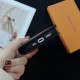 Louis Vuitton Denim & Leather Flip Cover iPhone Case
