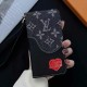 Louis Vuitton Denim & Leather Flip Cover iPhone Case