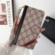LV & Gucci Flip Leather iPhone Case with Short Strap