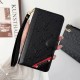 LV & Gucci Flip Leather iPhone Case with Short Strap