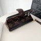LV & Gucci Flip Leather iPhone Case with Short Strap