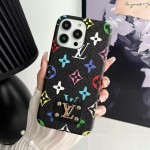 Black big colorful Monogram 