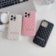 Chanel Quilted Pattern with Gold Logo iPhone Case