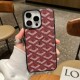 Goyard Y-Pattern iPhone Case in 10 Colors