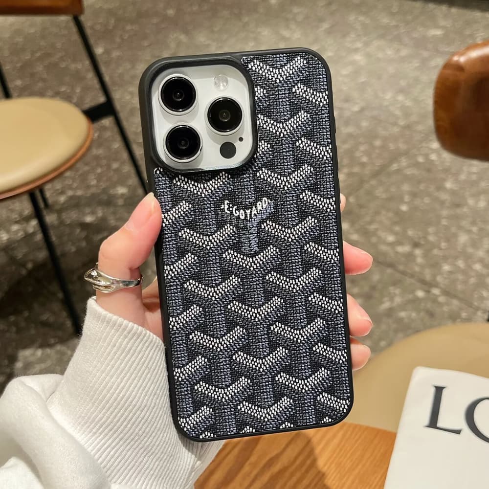 Goyard Y-Pattern iPhone Case in 10 Colors