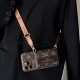 LV & Gucci Accordion Card Holder iPhone Case with Detachable Strap