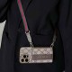 LV & Gucci Accordion Card Holder iPhone Case with Detachable Strap